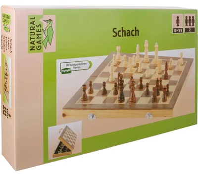 Obrázek produktu pro Šachová krabice Natural Games 40x20x6 cm