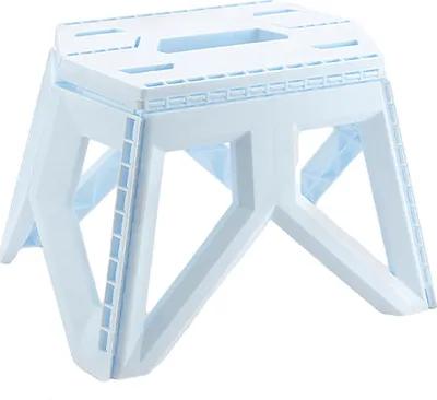 Produktbild von Blau Klappbarer Campinghocker, Klappstühle Für Den Außenbereich, Tragbarer Klappstuhl Zum Spazierengehen, Wandern, Angeln, Camping, Picknick