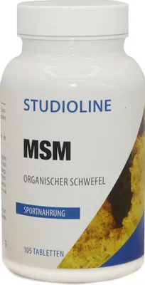 Produktbild von MSM Organischer Schwefel - 2 x 105 Tabletten - Hochdosiert 5000 mg Tagesdosis - Methyl Sulfonyl Methan