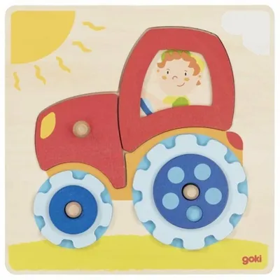 Obrázek produktu pro Skládačka z kolíčků na traktor