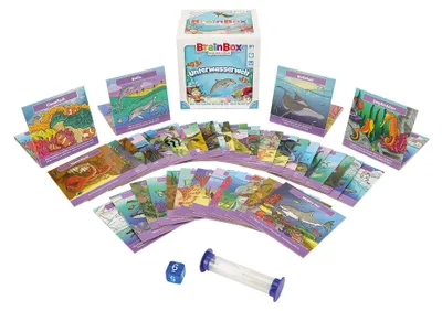 Obrázok produktu pre BrainBox Under the Sea, Kartová hra, Učenie, 4 rok / roky, Rodinná hra
