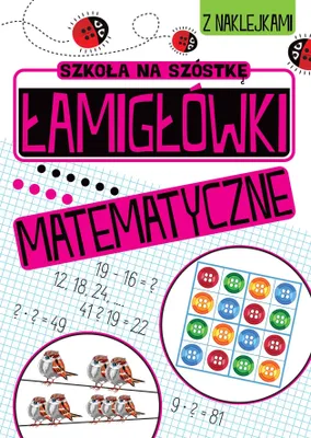Immagine prodotto di Zabawy matematyczne Łamigłówki dla klas 1-2