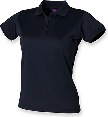 Immagine prodotto di Henbury H476 | Polo donna Coolplus Wicking / Micro-Piqué - Colore: Navy - Taglia: S