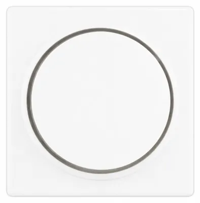Produktbild von OBI Apollo Abdeckung für Helligkeitsregler Dimmer Zentralscheibe Weiß