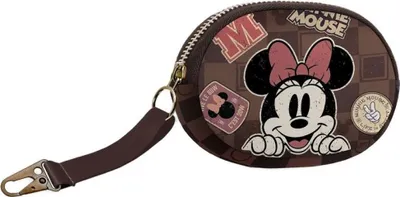Productafbeelding van Karactermania Disney Minnie Mouse Reisportemonnee met muntvak. Één maat