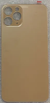 Produktbild von für iPhone 11 Pro Akkufachdeckel Gold Rückseite