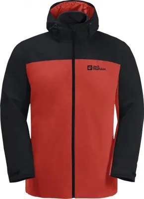 Produktbild von JACK WOLFSKIN TAUBENBERG 3IN1 JKT M 2193 strong red S