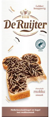 Zdjęcie produktu dla De Ruijter Chocolate Mocha Sprinkles 200g – Drobna posypka czekoladowa o intensywnym smaku mokki