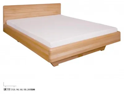 Produktbild von Massivholz Bett 180x200 Doppelbett Buche massiv Echtes Holz Betten Vollholzbett