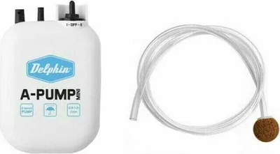 Produktbild von Sauerstoffpumpe A-PUMP Mini für Köderfischer, 102x79x41 mm, 2 Geschwindigkeiten, 58h Laufzeit, regenresistent