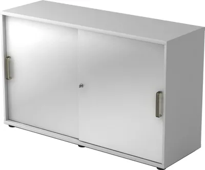 Produktbild von Schiebetürschrank 1752S SG, 2 OH 120 x 40 x 74,8 cm (BxTxH)
