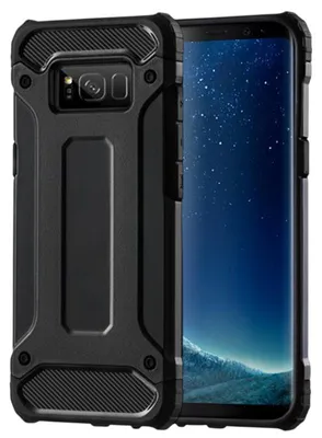 Zdjęcie produktu dla Techsuit Hybrid Armor – etui na Samsung Galaxy S8 Plus – czarne