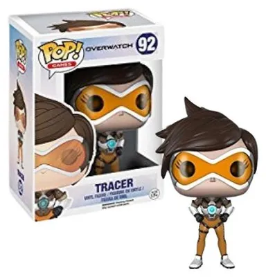 Obrázok produktu pre Funko Overwatch-Pop Vinylfigur 92 Tracer-Limited Edition, 9 cm, 13441 FUNKO