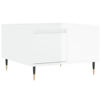 Produktbild von Couchtisch Hochglanz-Weiß 55x55x36,5 cm Holzwerkstoff
