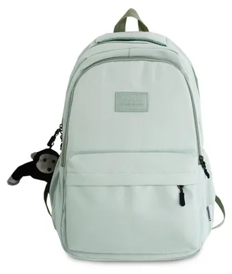 Produktbild von Schulrucksack Daypack mit Laptopfach, wasserabweisend, grün