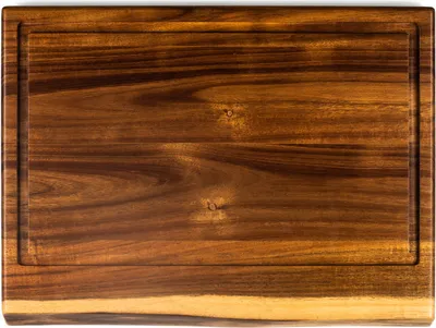 Produktbild von Style de vie Style de Vie Schneidebrett - Mit natürlichem Rand - 40x29x3cm - Akazienholz