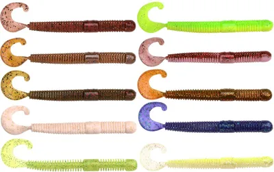 Produktbild von Spro Scent Series Insta Worm 90 / 110 9cm und 11cm Texas Rig Dropshot Carolina Rig: 9cm Inhalt: 7 Stück / Wasabi Special Größe: 9cm Inhalt: 7 Stück Farbe: Wasabi Special
