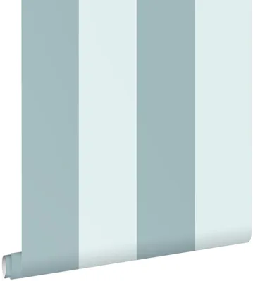 Produktbild von ESTAhome Tapete Streifen Hellblau und Blau 50 x 900 cm