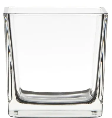 Produktbild von Glasvase Cubic klar Quadratisch 12 x12 x 12cm