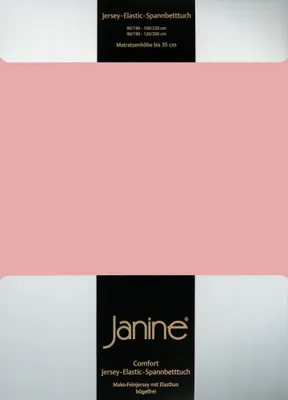 Produktbild von Janine JERSEY Spannbetttuch- 5007 200 X 200 zartmauve