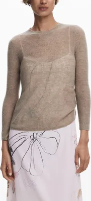 Produktbild von Langes Damenkleid mit Bolero: Verstellbare Träger & Kontrastelemente