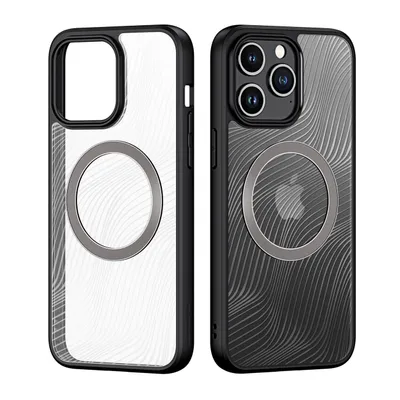 Zdjęcie produktu dla Etui Apple Dux Ducis Aimo Mag MagSafe iPhone 15 Pro Max czarny