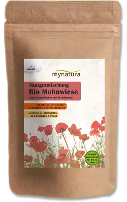 Produktbild von Mynatura  Mohnwiese Saatgutmischung 3g