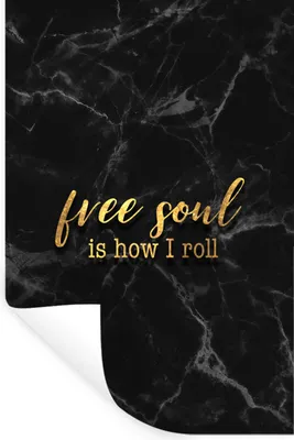 Produktbild von MuchoWow® Wandtattoo Wandsticker Wandaufkleber Zitate -  - Gold - Marmor 20x30 cm Selbstklebend und Repositionierbar - Sticker - Dekorfolie