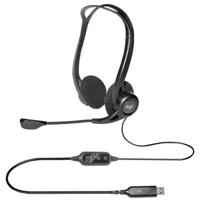 Obrázek produktu pro Náhlavní souprava Logitech PC 960 Stereo, USB, productTiles.product.images.aiGenerated