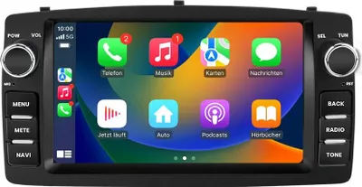 Produktbild von Android Autoradio 7 Zoll 64GB für TOYOTA Corolla E120 2000-2007 CarPlay Android Auto Navi Bluetooth DAB+ Rückfahrkamera