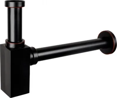 Immagine prodotto di Mexen semisifone quadrato per lavabo, nero antico - 79960-79