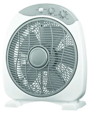 Obrázek produktu pro Stojanový ventilátor ACA s osvětlením, bílo-šedý, 30 cm, 40 W střídavý proud, FANFPG60