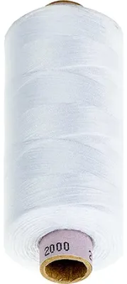 Obrázok produktu pre ASPO 100%.Polyester 120 niť, 1000m – 1000 m – biela