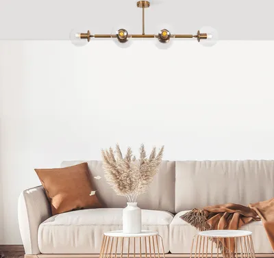 Produktbild von Opviq, Fazli- Fazli FLG, Jahrgang, Kronleuchter, 110 x 40 x 35 cm, Metallkörper