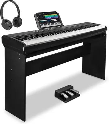 Immagine prodotto di Pianoforte digitale - Tastiera - Pianoforte elettrico - Tastiera a 88 tasti - Tastiera per pianoforte