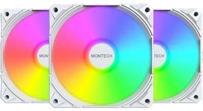 Productafbeelding van Montech E28 ARGB, ventilator, 12 cm, wit