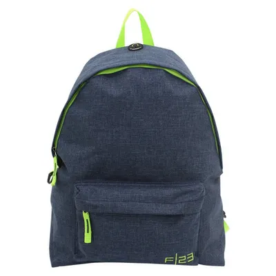 Produktbild von Friedrich Lederwaren Rucksack, F|23, Polyester, marine/grün 30032-5