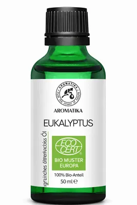 Immagine prodotto di Olio di eucalipto 50 ml – Eucalyptus globulus biologico – olio essenziale naturale puro – olio di eucalipto per aromaterapia – olio di eucalipto per d