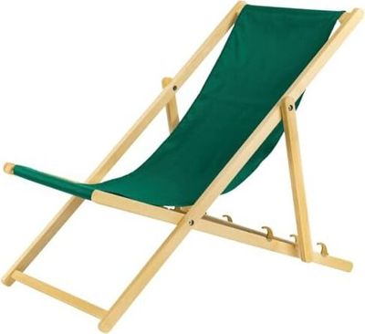 Liegestuhl grün klappbar aus Holz-mit Absicherungssystem Klappstuhl Klappliege Sonnenstuhl Strandstuhl Holzklappstuhl Sonnenstuhl Gartenliegen