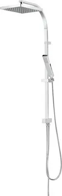 Obrázek produktu pro Schulte DuschMaster Rain II chrom s přepínačem, horní sprcha hranatá D9636