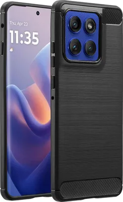 Produktbild von imoshion Brushed Back Cover Motorola Edge 60 Pro - Schwarz