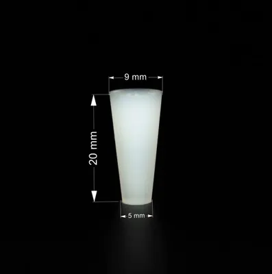 Produktbild von Silikon Stopfen 9/5mm - Silikonstopfen