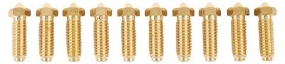 Produktbild von 10 Messingdüsen als Ersatz für Kobra 3 Combo 3D-Drucker-Extruder-Hotend-Düsenset (0,6 mm)