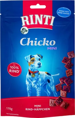 Produktbild von Rinti Chicko Mini Rind 170 g