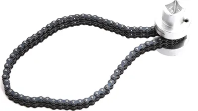 Immagine prodotto di Chiave a catena doppia per filtri olio, ideale per sostituzione per filtro 60–115 mm
