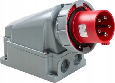 Produktbild von Empfängerstecker (fest) 63A 3P+Z+N 400V IP67