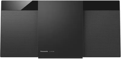 Produktbild von Panasonic SC-HC302EG-K, Heim-Audio-Mikrosystem, Schwarz, 1 Disks, 20 W, 1-Weg, DAB+, FM