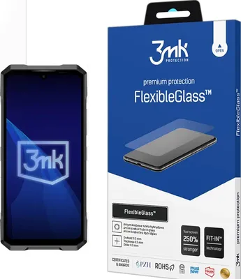 Obrázok produktu pre 3mk FlexibleGlass: Hybridné tvrdené sklo pre telefón Doogee Blade GT