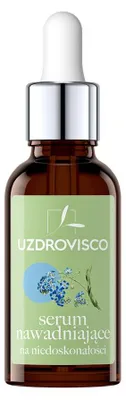 SERUM DO TWARZY NAWADNIAJĄCE NA NIEDOSKONAŁOŚCI 30 ml - UZDROVISCO (BEZOLEJOWA)