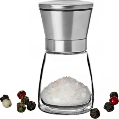 Produktbild von Handmühle für Salz und Pfeffer, Glas 190 ml Display